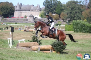HAITY MAGIC T, HONGRE SELLE-FRANCAIS PAR MIGHTY MAGIC, CHAMPION DE FRANCE DES CL3 DES 6 ANS LORS DE LA GRANDE SEMAINE DE POMPADOUR 2023