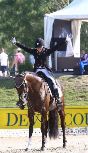 Little Rock & Eugénie Burban - Championnat d'Europe de dressage
FEI Young Riders - Fontaibleau 2018
