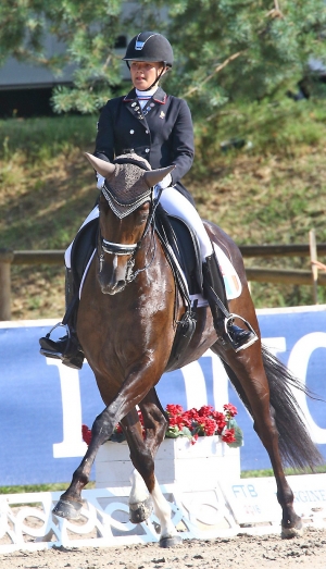 Little Rock & Eugénie Burban - Championnat d'Europe FEI Young Riders - Fontaibleau 2018