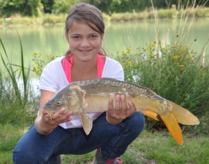 Eugénie Burban : Pêche au Haras du Feuillard